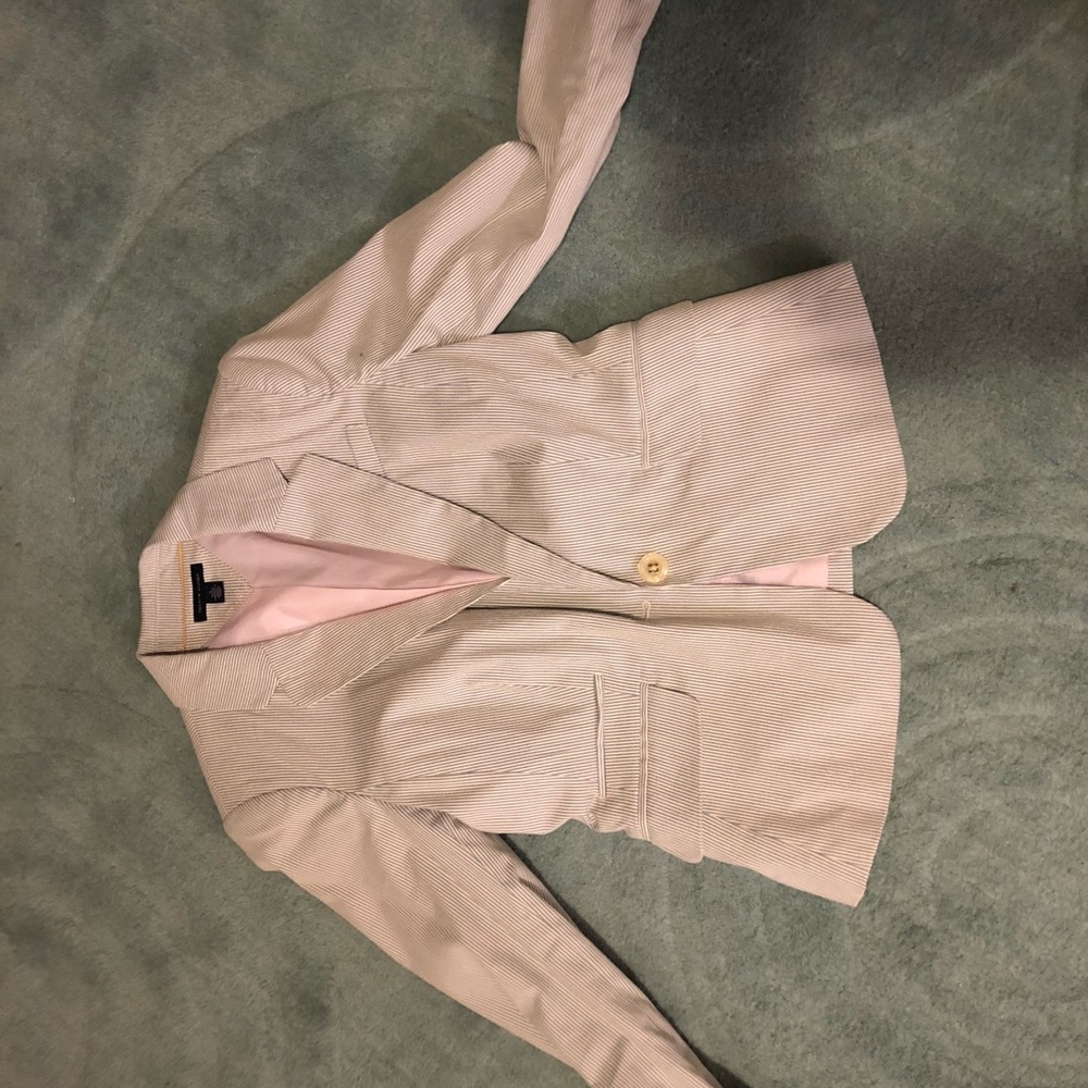 Seersucker Tommy Hilfiger blazer worn once size 4